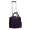 ROCKLAND MELROSE UPRIGHT WHEELED UNDERSEATER CARRY-ON LUGGAGE 16-INCH - PURPLE - Brand New