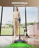 SVHT CORDLESS VACUUM CLEANER, 450W 40KPA FOR HOME LIGHTWEIGHT STICK - GOLD - Like New