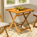 IDZO LEGOLAS FSC ACACIA WOODEN FOLDING TABLE - LEGOLAS FOLDING TABLE - Like New