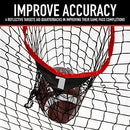 FRANKLIN SPORTS FOOTBALL ACCURACY TARGETS TRAINING 2 IN 1 TARGET 8X8 - BLACK - Like New
