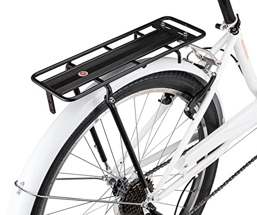 SCHWINN REAR BIKE RACK CAN HOLD UP TO 26 LBS SW80306 - BLACK - Brand New