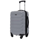 WRANGLER 4 PIECE MIAMI LUGGAGE, PACKING CUBES SET - SHARKSKIN - Like New