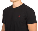 Polo Ralph Lauren Men's Pony Logo T-Shirt Black/Red Size M - Brand New