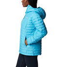 COLUMBIA WOMEN'S SILVER FALLS HOODED JACKET SIZE: WOMEN L ATOLL - Brand New