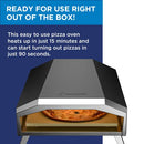 Westinghouse Gas-powered Artisan Outdoor Pizza Oven - Stainless Steel Portable - Like New