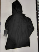 90 DEGREE BY REFLEX MEN'S TERRY HEATHERED HOODIE - SIZE: MEN M - BLACK - Brand New