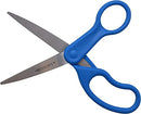 WESTCOTT 41218 ALL PURPOSE PREFERRED STAINLESS STEEL SCISSORS, 8-INCH - BLUE - Brand New