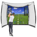 GOSPORTS RANGE CAGE 10 FT X 8 FT GOLF PRACTICE HITTING NET - Scratch & Dent