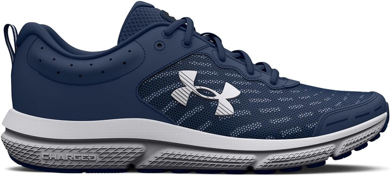 3026175 Under Armour Men's Charged Assert 10 Running Shoe Academy/White 11 - Like New