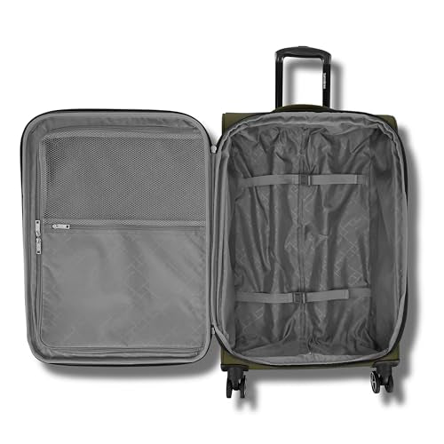 SAMSONITE SAIRE LTE SOFTIDE EXPANDABLE LUGGAGE CARRY-ON/MEDIUM-OLIVE GREEN - Brand New