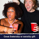 BUZZED WHAT DO YOU MEME? I LOVE COLLEGE - DRINKING GAMES BY BUZZED MEDIUM - RED - Like New