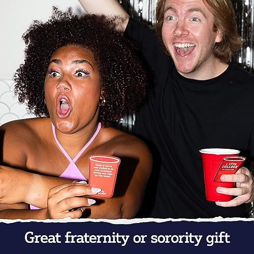 BUZZED WHAT DO YOU MEME? I LOVE COLLEGE - DRINKING GAMES BY BUZZED MEDIUM - RED - Like New