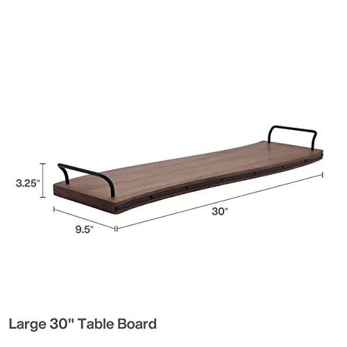 MIKASA MANGO WOOD LARGE SERVING BOARD, 30 INCHES - BROWN - Like New
