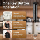 YSSOA ELECTRIC MILK FROTHER BATTERY AUTOMATIC FOAM WHISK MIXER - BLACK - Like New