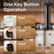 YSSOA ELECTRIC MILK FROTHER BATTERY AUTOMATIC FOAM WHISK MIXER - BLACK - Like New