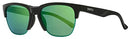 SMITH OPTICS SUNGLASSES - HAYWIRE 0807/MC -BLACK FRAME GREEN -SIZE 55MM - Like New