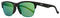 SMITH OPTICS SUNGLASSES - HAYWIRE 0807/MC -BLACK FRAME GREEN -SIZE 55MM - Like New
