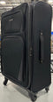 U.S. TRAVELER 27" AVIRON BAY EXPANDABLE SOFTSIDE SPINNER WHEELS BLACK US98140K27 - Like New