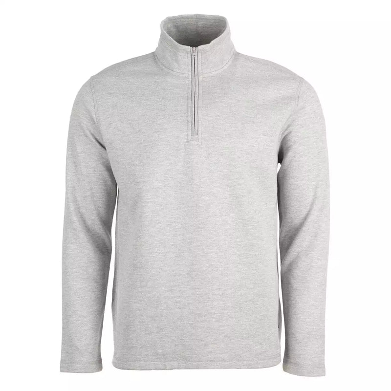 EDDIE BAUER MEN'S 1/4 ZIP - SIZE: MEN L - GRAY HEATHER - Brand New