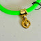 MARC BY MARC JACOBS ELASTIC SILICON BRACELET WITH CHARM - TOUCAN GREEN - Brand New