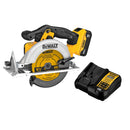 DEWALT 20V MAX CIRCULAR SAW 6-1/2" KIT 5.0 Ah BATTERY/CHARGER DCS391P1 - YELLOW - Like New