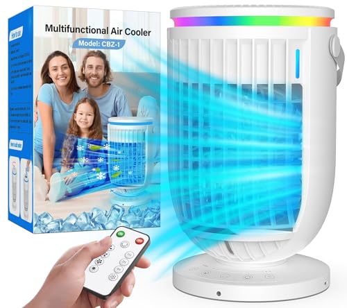 JYEW Air Conditioners Fan 120° Rotating Function, Evaporative - Scratch & Dent