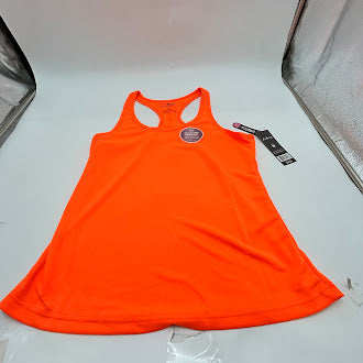 GALAXY BY HARVIC MOSTING TANK TOP BREATHABLE WICKING - WOMEN M - NEON ORANGE - Brand New