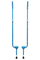 Flybar Kids' Master Walking Stilts - Blue - Large - Brand New