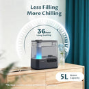 BREEZOME 5L HUMIDIFIERS FOR BEDROOM ROOM 36H COOL MIST HUMIDIFIER ESSENTIAL OIL - Like New