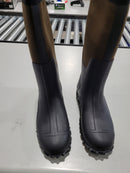 DRYCODE RUBBER BOOTS FOR MEN 4.5MM NEOPRENE MID BOOTS SIZE: 8 - BLACK AND BROWN - Like New