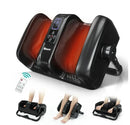 BINECER FOOT MASSAGER WITH HEAT, UPGRADE FOOT MASSAGER FOR CIRCULATION - BLACK - Like New