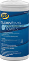 Zep Spirit II Disinfectant & Sanitizing Wipes 80 Count - Case of 6 New