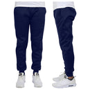 BASTION TRAIL SIZE 3XL MEN'S FLEECE DRAWSTRING JOGGER PANTS - NAVY - Brand New