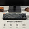 KEYCHRON K8 TENKEYLESS MECHANICAL KEYBOARD WHITE BACKLIGHT SIZE - BLACK/GRAY - Like New