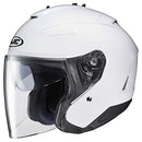 HJC IS-33 II Open-Face Motorcycle Helmet (White, XX-Large) - Brand New