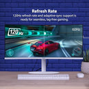 MSI MODERN MD342CQPW 34" VA 3440 X 1440 UWQHD 120HZ 1800 CURVED - WHITE - Like New