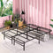 ZINUS SMARTBASE TOOL-FREE ASSEMBLY MATTRESS FOUNDATION FULL - BLACK - Like New