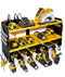SPAMPUR POWER TOOL ORGANIZER CHARGING STATION 6 DRILL HOLDERS - BLACK/YELLOW - Like New
