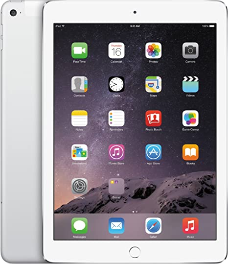 APPLE IPAD AIR 2 9.7" 16GB WIFI + CELLULAR MGHC2LL/A - SILVER Like New