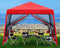 ABCCANOPY Stable Pop up Outdoor Canopy Tent with Netting Wall AJ20-8A - Red Like New