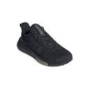 ADIDAS WOMENS KAPTIR FLOW 2.0 LACE UP SNEAKERS BLACK/BLACK/CARBON SIZE 11 - Like New