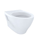 TOTO CT418F01 COTTON AQUIA VITREOUS CHINA 0.8/1.6 GALLONS ELONGATED WALL MOUNT - Like New