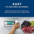 GE APPLIANCES RPWFE REFRIGERATOR WATER FILTER, GENUINE REPLACEMENT - White - Like New