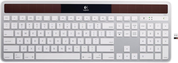 Logitech Wireless Solar K750 for Mac - keyboard English - white Like New