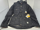 EDDIE BAUER WOMEN'S CONTRACTOR JACKET - SIZE: WOMEN M - BLACK - Brand New