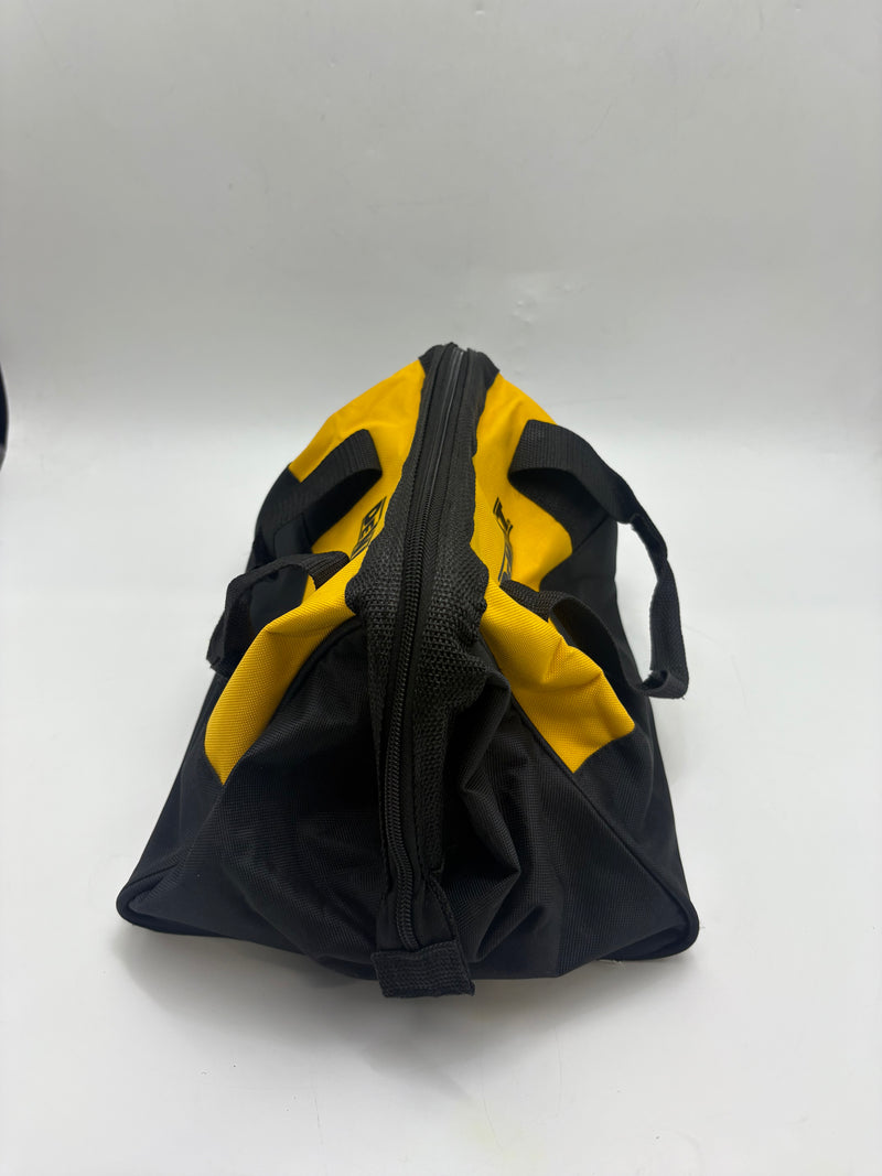DEWALT HEAVY DUTY NYLON TOOL BAG TOTE BAG 13" X 8" X 10" - BLACK/YELLOW - Like New