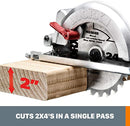 Worx 4 Amp WORXSAW 4.5" Electric Compact Circular Saw WX429L - Black New