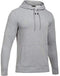 1300123 UNDER ARMOUR MEN'S HUSTLE FLEECE HOODIE - SIZE: MEN L - GRAY - Brand New