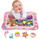 INFINNO TUMMY TIME WATER MAT FOR BABIES SENSORY DEVELOPMENT - PINK - Like New