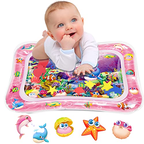 INFINNO TUMMY TIME WATER MAT FOR BABIES SENSORY DEVELOPMENT - PINK - Like New